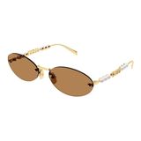 Gucci 1922S 003 62-17 Unisex Güneş Gözlüğü
