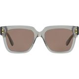 Gucci GC001829 Dikdörtgen Gri Erkek Güneş Gözlüğü
