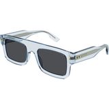 Gucci GG 1085S 004 53 Unisex Güneş Gözlüğü - Açık Mavi