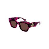 Gucci Gg 1422S Renkli Cat Eye Kadın Güneş Gözlüğü