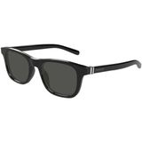 Gucci GG 1671S 005 53 Unisex Oval Siyah Kemik Güneş Gözlüğü