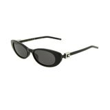 Gucci GG 1680S 001 52 Kadın Cat Eye Siyah Kemik Güneş Gözlüğü