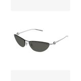 Gucci Gg 1701S Silver Cat Eye Kadın Güneş Gözlüğü