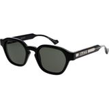 Gucci GG 1730S 001 50 Siyah Oval Kemik Erkek Güneş Gözlüğü