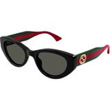 Gucci GG 1862S 004 52 Kadın Cat Eye Siyah Kemik Güneş Gözlüğü