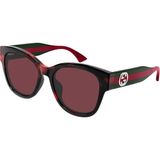 Gucci Gg 1866SK 003 Kahverengi Kadın Güneş Gözlüğü