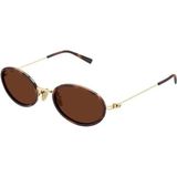 Gucci Gg 1980S 002 52 Güneş Gözlüğü - Altın