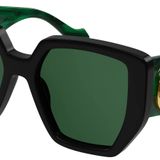 Gucci GG0956S Siyah Yeşil 54-19-145 Kadın Güneş Gözlüğü