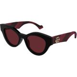 Gucci GG0957S 005 51 Siyah Kadın Güneş Gözlüğü