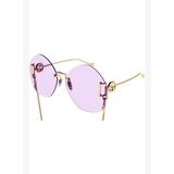 Gucci Gg1203s 65 001 Yuvarlak Kadın Güneş Gözlüğü