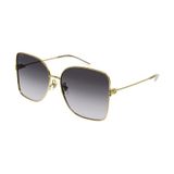 Gucci GG1282SA 002 62 Altın Kadın Güneş Gözlüğü