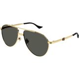 Gucci GG1440S 001 59 Altın Erkek Güneş Gözlüğü