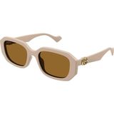 Gucci GG1535S 003 Kadın Güneş Gözlüğü - Krem