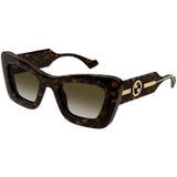 Gucci GG1552S 002 49 Kahverengi Kadın Güneş Gözlüğü