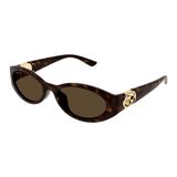 Gucci GG1662SA 002 56 Kahverengi Güneş Gözlüğü