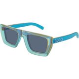 Gucci GG1723S 003 51 Mavi Unisex Güneş Gözlüğü