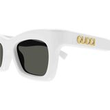 Gucci GG1773S 002 50 Güneş Gözlüğü - Beyaz