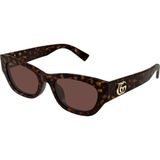 Gucci GG1954S 002 53-20-145 Kadın Güneş Gözlüğü - Bordo