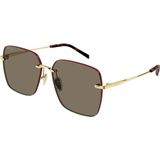 Gucci GG1955SA 002 60 Güneş Gözlüğü - Altın