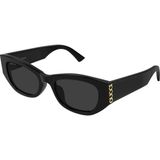 Gucci GG2044SA 001 Black Grey Kadin Gunes Gozlugu - Siyah