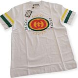 Gucci Göğüs Baskılı T-Shirt - Beyaz - M