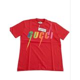 Gucci Göğüs Baskılı T-Shirt - Kırmızı