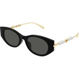 Gucci Guccı 1970SA 001 54-19 Güneş Gözlüğü - Siyah