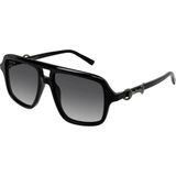 Gucci Guccı 2052S 011 55 Unisex Güneş Gözlüğü - Siyah