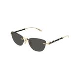 Gucci Guccı 2063S 002 55 Kadın Güneş Gözlüğü - Altın