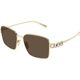 Gucci Guccı GG1937S 002 Kadın Güneş Gözlüğü - Altın
