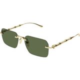 Gucci Guccı GG2154S 003 Erkek Güneş Gözlüğü - Altın