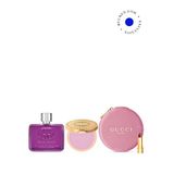 Gucci Guilty Elixir De Parfum Pour Femme 60 Ml + Glow Highlighter 02 Frosted Lilac + Gucci Mücevher Çantası Ve Mini Ruj Makyaj Seti - Mor