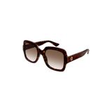Gucci Güneş Gözlüğü GG 1337S, M, GG 1337S, Kahverengi, kadın