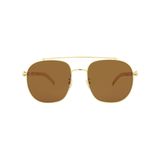 GUCCI GÜNEŞ GÖZLÜĞÜ GG0727S ALTIN-ALTIN-KAHVERENGİ 58 ERKEK