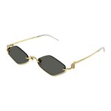 GUCCI GÜNEŞ GÖZLÜĞÜ GG1604S DORADO 53/22/135 KADIN, DORADO, 53/22/135
