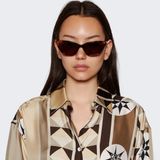 Gucci Güneş Gözlüğü GG1815S 002 58-15 / Kadın Güneş Gözlüğü - Kahverengi