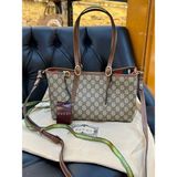 Gucci Logo Detaylı Ithal Çanta - Kahve