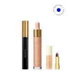 Gucci Mascara Le Magnetisme 01 Ever Black + Illuminateur De Beaute + Mini Ruj Ve Mini Fondöten Makyaj Seti