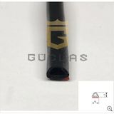 Güçlas Bantlı Minik D Sünger Kapı Fitili 7 mm x 9 mm - Yüksek Kalite EPDM Kauçuk Malzeme