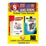 Güçlendiren 2026 8.Sınıf 4+3 Genel Deneme+Altın Karma 8.Sınıf 10 Yayın Genel Deneme