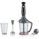 Güçlü 1000 W El Blender Seti, Siyah, Kullanışlı ve Dayanıklı Tasarım - Ahşap