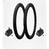 Güçlü Bisiklet Motosiklet 16 Jant Lastik Seti - 2 Dış + 2 Iç Lastik Oto Kalın Sibop - 16X1.75 / 2.125 Uyumlu