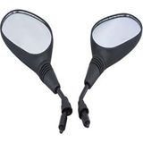 Güçlü Bisiklet Motosiklet Motosiklet Ayna Takımı 10 mm Cub Scooter CG Motor Aynası
