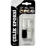 Güçlü Çelik Epoksi Yapıştırıcı 6 ml Metal Plastik Seramik Cam Çelik Yalıtım Onarma Doldurma 1 Adet - Çok Renkli - Standart