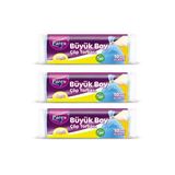 Güçlü Çöp Torbası Büyük Boy 10'lu 65 x 80 cm Üçlü Set