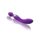 Güçlü Dildo Vibratör Çift Motorlu G-Spot Masaj Oyuncak Kadın Çift Yönlü Klitoris Stimülatörü Çift Motorlu