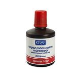Güçlü - Kraf Beyaz Tahta Kalem Mürekkebi - 100 ml - Kırmızı