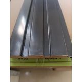 Güçlü Mdf Duvar Paneli ve Duvar Lambrisi ve Vestiyer Tv Ünitesi Dekoratif Paneli 12X280 cm (1 Adet) - 12 x 280 cm - Antrasit