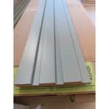 Güçlü Mdf Duvar Paneli ve Duvar Lambrisi ve Vestiyer Tv Ünitesi Dekoratif Paneli 12X280 cm (1 Adet) - 12 x 280 cm - Gök Gri - 10 Adet