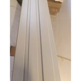 Güçlü Mdf Duvar Paneli ve Duvar Lambrisi ve Vestiyer Tv Ünitesi Dekoratif Paneli 12X280 cm (1 Adet) - 12 x 280 cm - Kum Beji